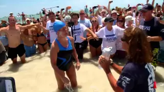 Diana Nyad Arrives in Key West After 111-Mile Swim From Cuba