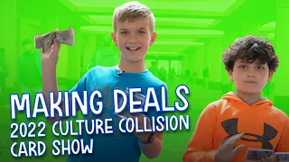 Buying and Selling at the Culture Collision Card Show 2022