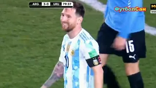 Аргентина - Уругвай 3:0 Месси 80 ЧМ 2022