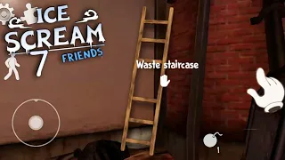 Ice Scream 7 Friends lis Fan Made Gameplay With New Window Escape Ending || Ice Scream 7 Fan Made