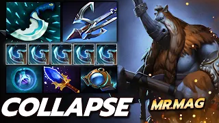 COLLAPSE [Magnus] High Skill Combo Harpoon + Aghanim Build Dota 2 (Fullmatch)