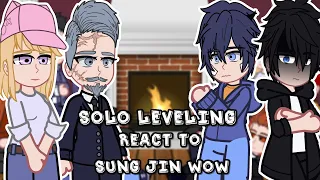 Solo Leveling React to Sung Jin-Woo || Part 1 - GC