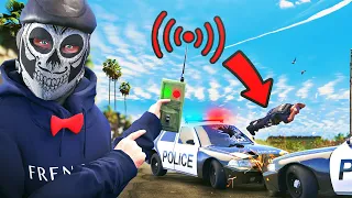 I Mind Control Cops In GTA 5 RP!!