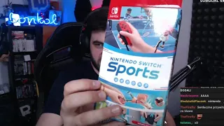 Rozpakowanie gry Nintendo Switch Sports