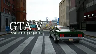 GTA 5 Path tracing shaders || GTA 5 realistic graphics || Liberty city remix || RTGI