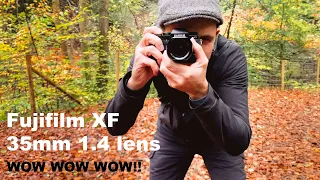 FUJIFILM XF35mm 1.4 lens - My review of this incredible lens!