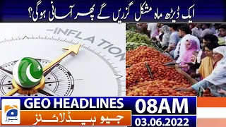 Geo News Headlines Today 8 AM | SBP's foreign reserves drop to $9.7 billion |3 June 2022