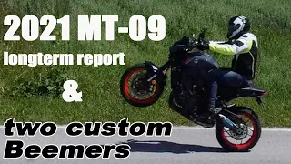 Reporting on my first 2500km with Yamaha’s MT-09 & two BMW custom builds