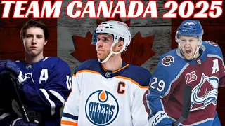 TEAM CANADA 2025 World Cup Projected Roster