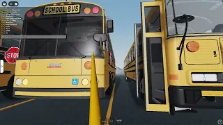Roblox school bus simulator Mechanic rp Video Part 1