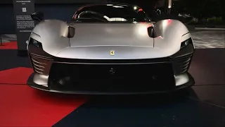 Modern 2021 Ferrari Daytona SP3 Sports Car Prototype