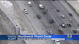 Car crash in NW Miami-Dade