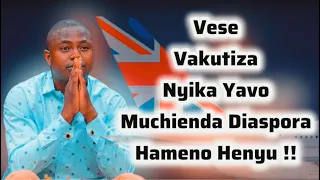 Apostle Chiwenga Strong Prophetic Warning To Those Vakuenda Kunogara Diaspora UK, Ireland Canada etc