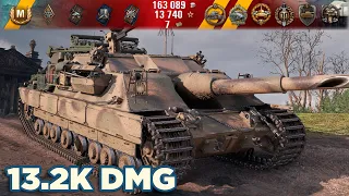 FV217 Badger • 13.2K DMG 9 KILLS • WoT Gameplay