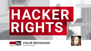 RuhrSec 2020 #StayAtHome Edition: Hacker Rights, Chloé Messdaghi