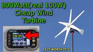 800W Wind Turbine Review and Test 💰 Cheap Wind Turbine  |  IS IT WORTH IT ?