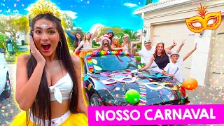 Carnaval!! ☀ NOSSA FESTA DE CARNAVAL nos ESTADOS UNIDOS - 2022