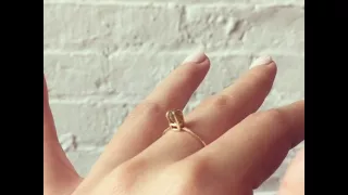 Rough Diamond Ring