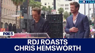 Robert Downey Jr. roasts Chris Hemsworth