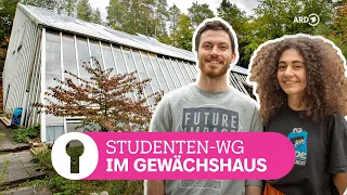 Living in a greenhouse: sustainable living in the student dormatory ESA | SWR Room Tour