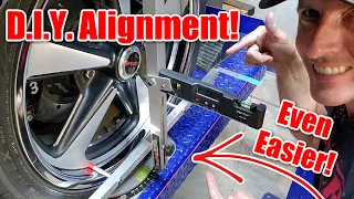 How to Measure Caster, Camber, and String Align in ONE KIT!  New QuickTrick Gen 5