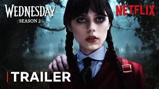 Wednesday Addams | Season 2 | Trailer | Netflix Series | Jenna Ortega | TeaserPRO's Concept Version