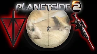 Снайпер-профессионал в Planet Side 2(PS2)! Лучшие киллы!