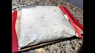 ПУХОВОЕ ДРОЖЖЕВОЕ ТЕСТО  в Пакете "Чистые Руки". Выпечка Воздушная!  Yeast dough