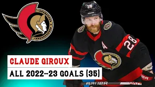 Claude Giroux (#28) All 35 Goals of the 2022-23 NHL Season