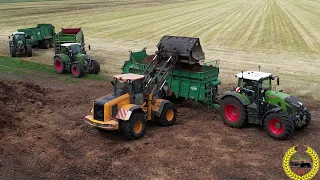 4 Miststreuer im Großeinsatz | Gut Lewitz | Fendt | Jcb | Miststreuen