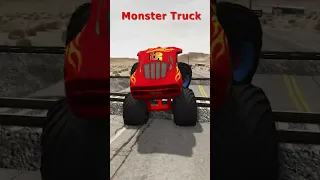 ⚡Mcqueen: Monster Truck VS Normal. Who better?