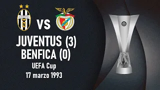 Juventus vs Benfica - UEFA Cup 1992-1993 Quarter-finals, 2nd leg - Full match