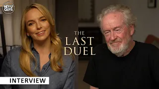 The Last Duel - Ridley Scott & Jodie Comer on a woman's voice & the madness of crowds