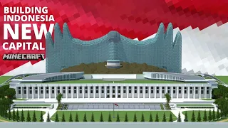 Building Indonesia New Capital City in MINECRAFT - Presidential Palace