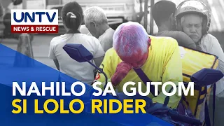 Nahilo dahil sa gutom ang isang lolo rider, may tutulong kaya sa kanya? | Social Experiment