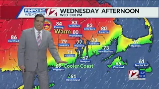 WPRI 12 Weather Now 5/21/24  Summery Wednesday