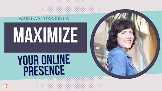 [Webinar recording] Maximize your online presence: live feedback