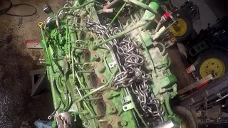 John Deere 6170r engine disassembly