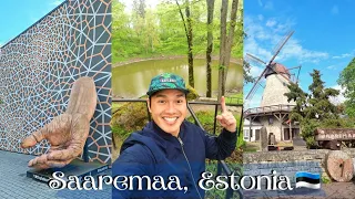 ROAD TRIP 2 in ESTONIA. Visiting Kaali meteor crater in SAAREMAA, ESTONIA 🇪🇪  | Travel Vlog 40