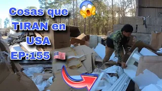 Cosas que TIRAN en USA EP:155 🇺🇸 😳 Impresionante todo lo que viene en la BASURA 😱♻️🤑 #recycling