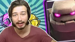 ÖLÜMCÜL GOLEM DESTESİYLE MAÇLAR ( BÜYÜLÜ SANDIK AÇILIMI ) - Clash Royale