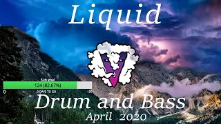 Liquid Drum and Bass night live mix! April 2020, Chill and relax session