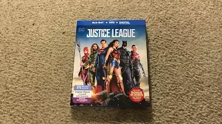 Justice League Blu-Ray Unboxing