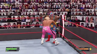 WWE 2k22: Dolph Ziggler vs Rey Mysterio