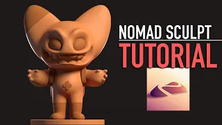 Nomad Sculpt Beginners Character Modeling Tutorial!