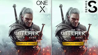 The Witcher 3: Wild Hunt | Xbox Series S vs One X | Graphics Comparison | FPS TEST + Gameplay | 4K |