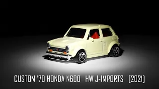 Hot Wheels Custom '70 Honda N600 HW J-Imports [2021]