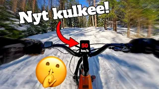 LAITTOMAN NOPEE +50km/h sähköpyörä // Lankeleisi MG600 Plus