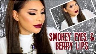 Soft Smokey Eyes and Bold Lips ♡ | HANADIBEAUTY