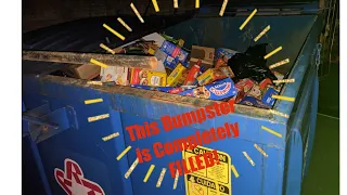 DUMPSTER DIVING After A Power Outage + HAUL... This FOOD WASTE Is Unbelievable!! 😱🏪🛒💡